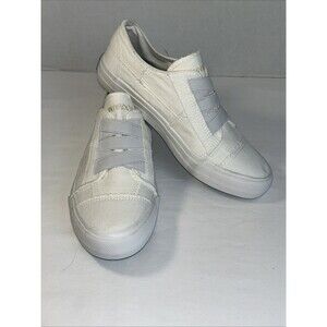 New!! Jenn Ardor Sport  Women's Casual Canvas Sneakers Size 6 Slip On White